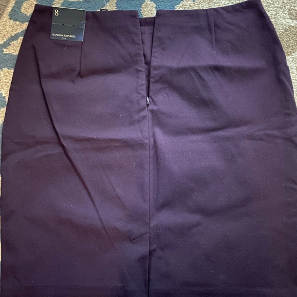 Banana Republic Dark Purple Skirt - Picture 3 of 3